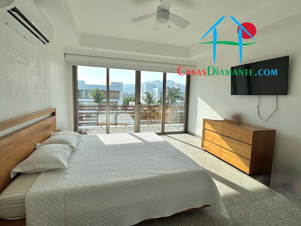 Solar Villas Resort 7 301 - Recámara principal 2
